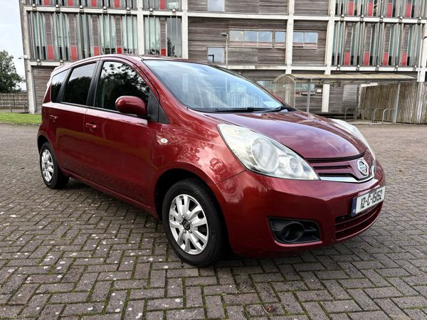 Nissan Note MPV, Petrol, 2012, Red