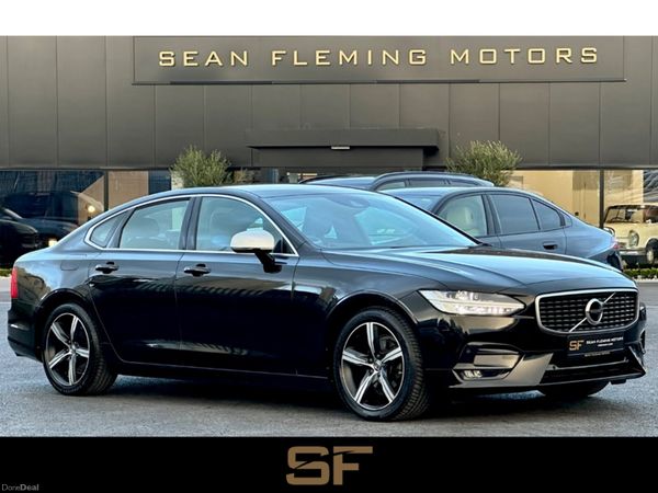 Volvo S90 Saloon, Diesel, 2018, Black