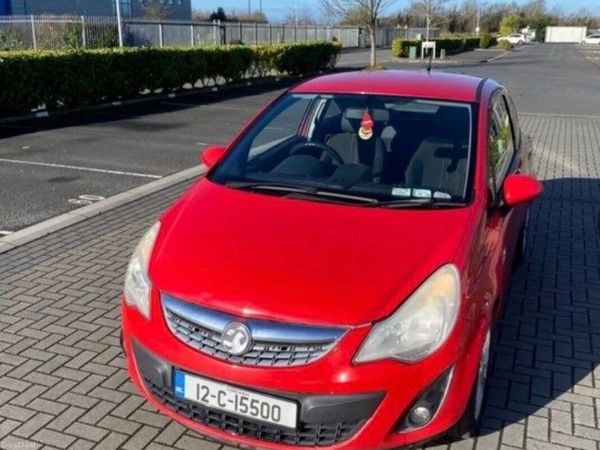 Vauxhall Corsa Hatchback, Petrol, 2012, Red