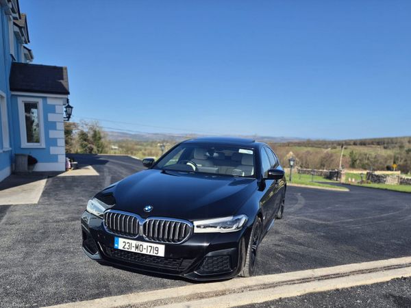 BMW 5-Series Saloon, Diesel, 2023, Black