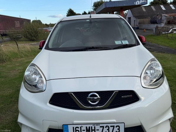 Nissan March Hatchback, Petrol, 2016, White