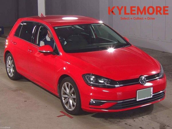 Volkswagen Golf Hatchback, Petrol, 2018, Red