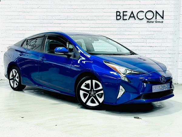 Toyota Prius Saloon, Petrol Hybrid, 2018, Blue