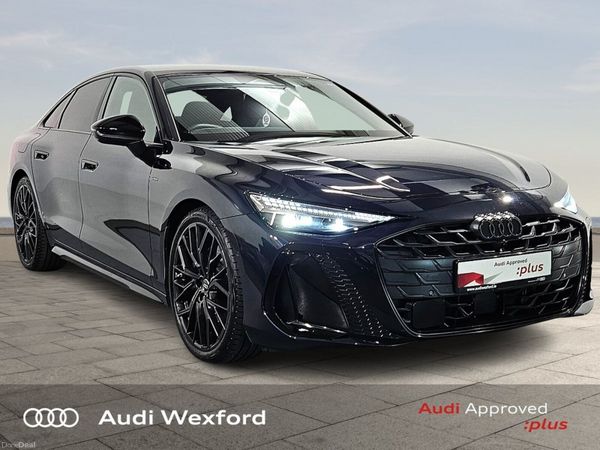 Audi A6 Saloon, Petrol Plug-in Hybrid, 2025, Blue