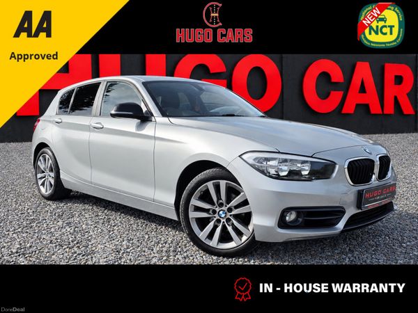 BMW 1-Series Hatchback, Diesel, 2016, Silver