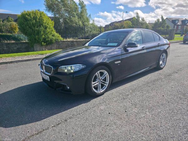 BMW 5-Series Saloon, Diesel, 2015, Black