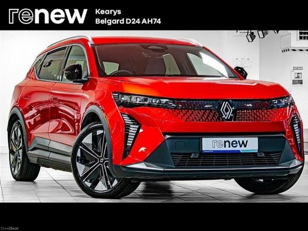 Renault Scenic E-Tech SUV, Electric, 2024, Red