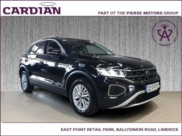 Volkswagen T-Roc SUV, Petrol, 2022, Black