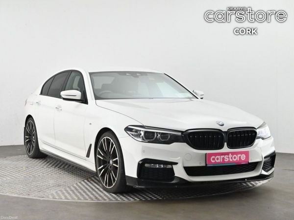 BMW 5-Series Saloon, Diesel, 2017, White