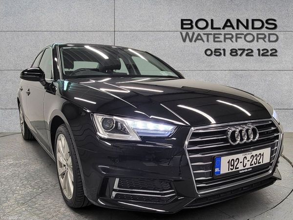 Audi A4 Saloon, Diesel, 2019, Black