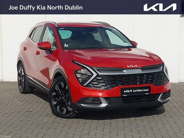 Kia Sportage SUV, Petrol Plug-in Hybrid, 2022, Red