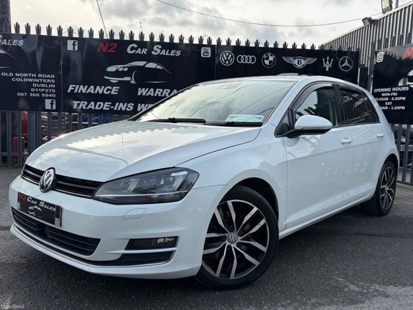 Volkswagen Golf Hatchback, Petrol, 2014, White