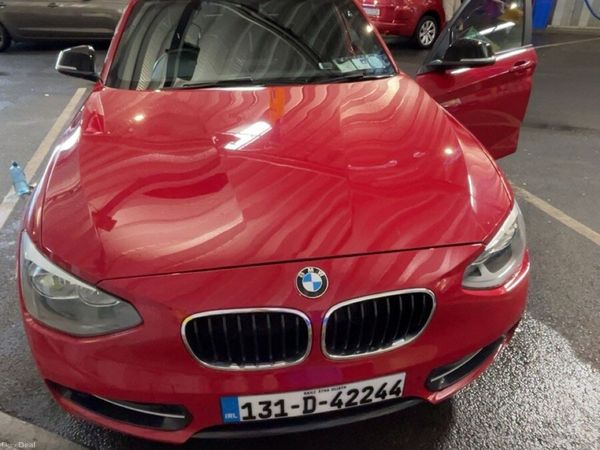 BMW 1-Series Hatchback, Petrol, 2013, Red