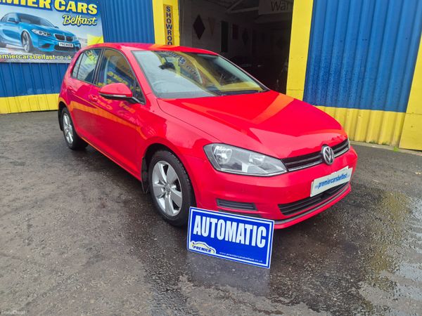 Volkswagen Golf Hatchback, Diesel, 2014, Red