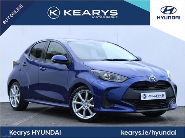 Toyota Yaris Hatchback, Petrol Hybrid, 2021, Blue