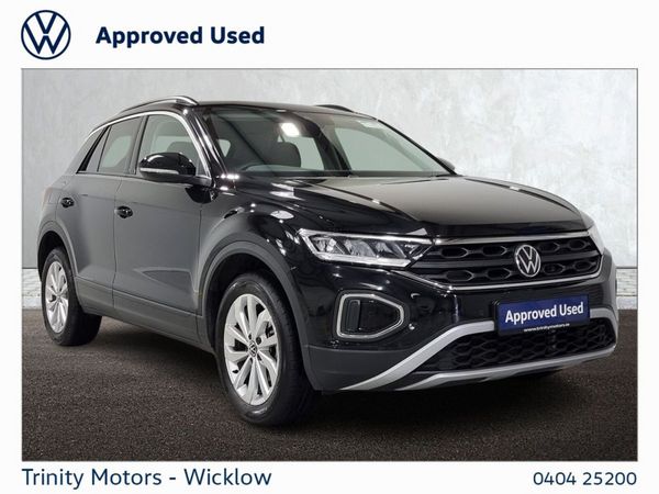 Volkswagen T-Roc SUV, Petrol, 2026, Black