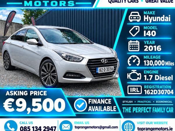Hyundai i40 Saloon, Diesel, 2016, Silver