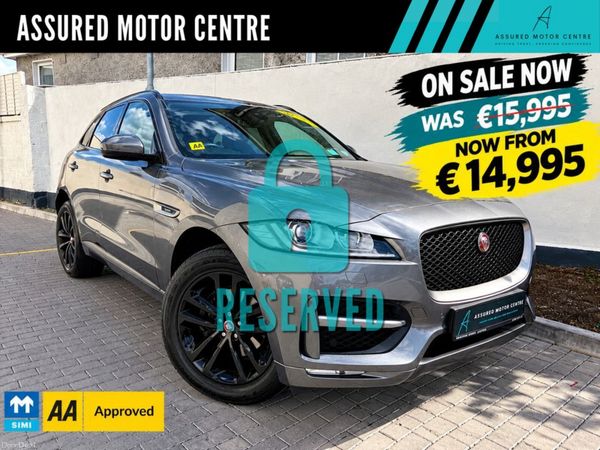 Jaguar F-Pace SUV, Diesel, 2017, Grey