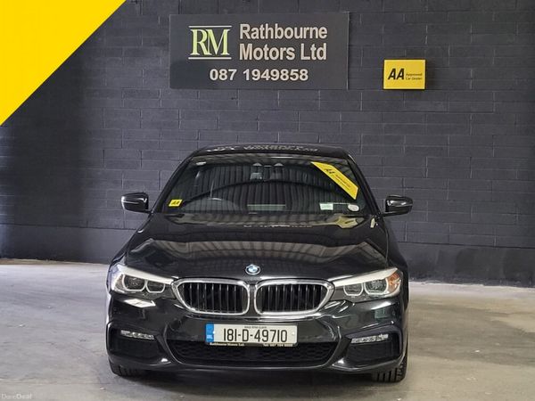 BMW 5-Series Saloon, Diesel, 2018, Black