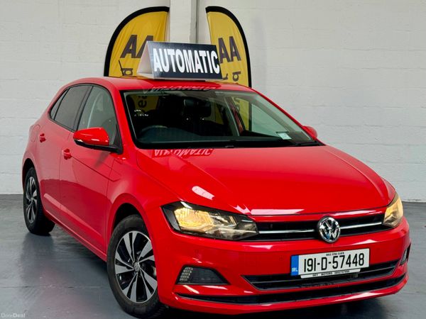 Volkswagen Polo Hatchback, Petrol, 2019, Red