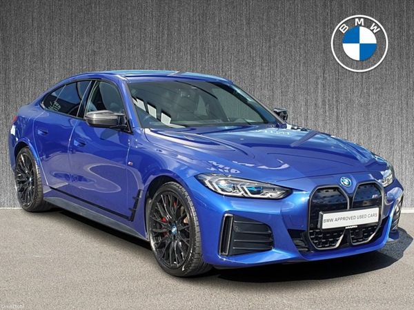 BMW i4 Hatchback, Electric, 2022, Blue