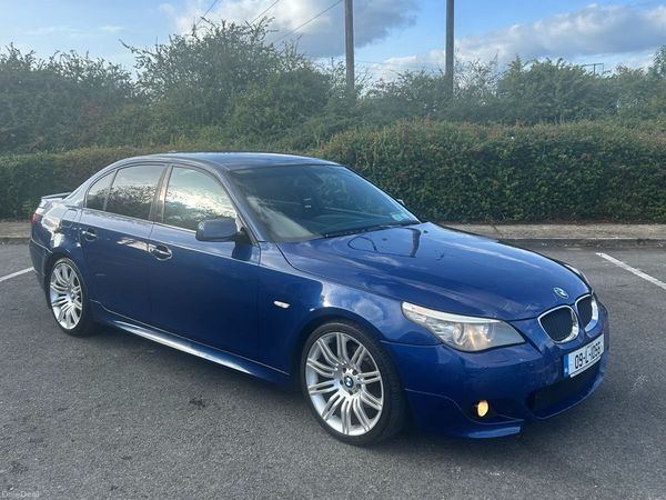BMW 5-Series Saloon, Diesel, 2009, Blue