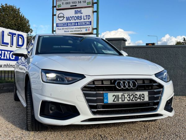 Audi A4 Saloon, Diesel, 2021, White