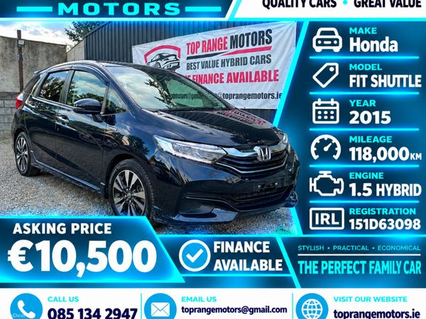 Honda Shuttle Estate, Petrol Hybrid, 2015, Blue
