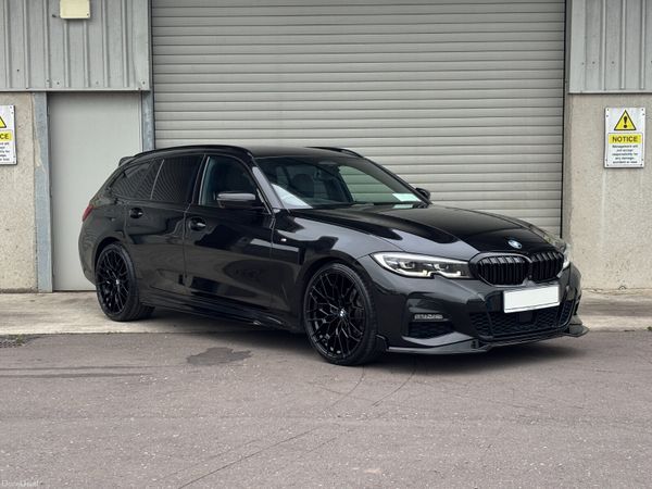 BMW 3-Series Estate, Diesel, 2021, Black