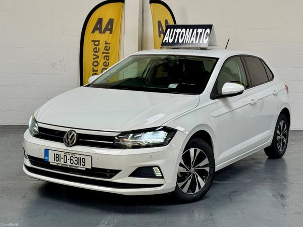 Volkswagen Polo Hatchback, Petrol, 2018, White