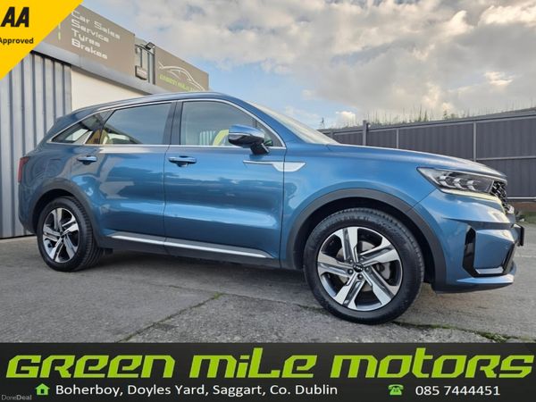 Kia Sorento SUV, Petrol Plug-in Hybrid, 2023, Blue