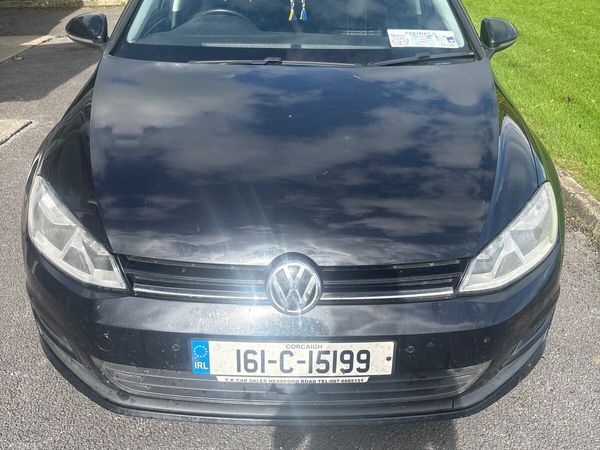 Volkswagen Golf Hatchback, Petrol, 2016, Black