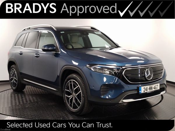 Mercedes-Benz EQB SUV, Electric, 2024, Blue
