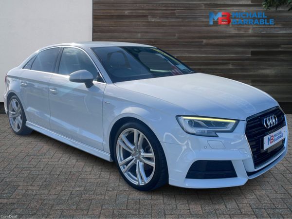 Audi A3 Saloon, Petrol, 2017, White