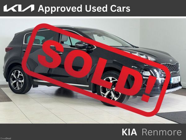 Kia Sportage SUV, Diesel, 2020, Black