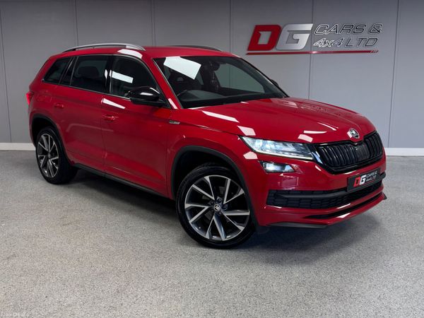Skoda Kodiaq SUV, Diesel, 2018, Red