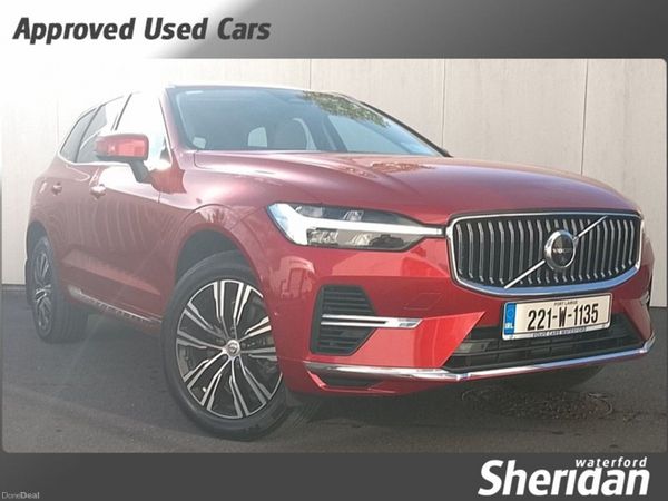 Volvo XC60 SUV, Petrol Plug-in Hybrid, 2022, Orange