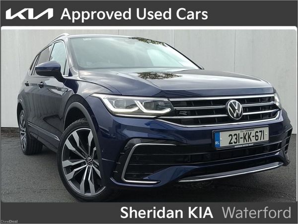 Volkswagen Tiguan Allspace SUV, Diesel, 2023, Blue