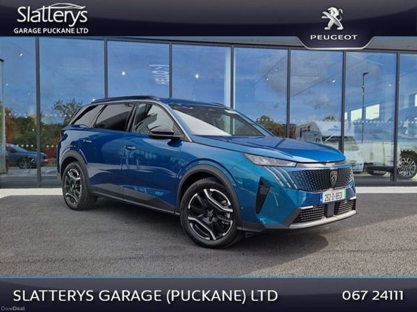 Peugeot 5008 SUV, Electric, 2025, Blue