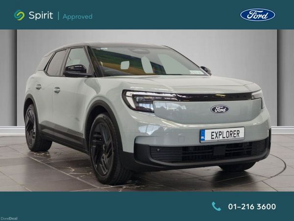 Ford Explorer SUV, Electric, 2027, Grey