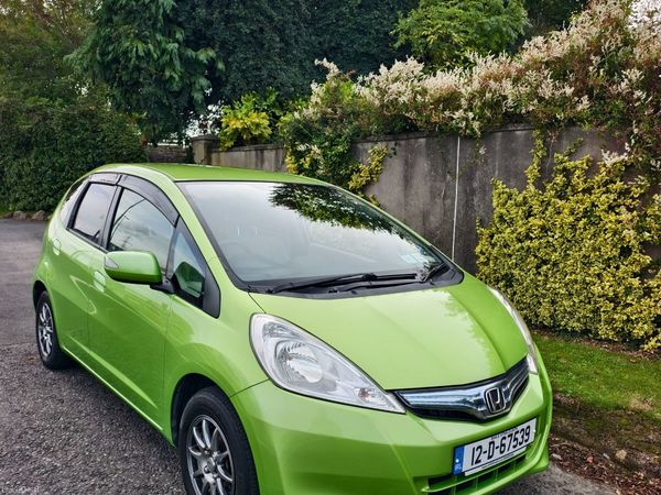 Honda Fit Hatchback, Petrol Hybrid, 2012, Green