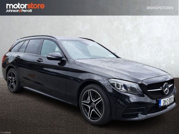 Mercedes-Benz C-Class Estate, Petrol Plug-in Hybrid, 2021, Black