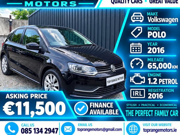 Volkswagen Polo Hatchback, Petrol, 2016, Black