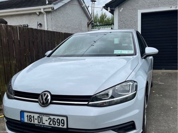 Volkswagen Golf Hatchback, Diesel, 2018, Silver