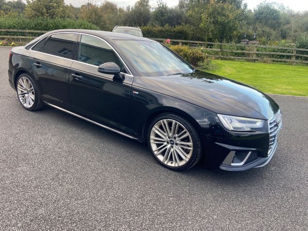 Audi A4 Saloon, Diesel, 2019, Black