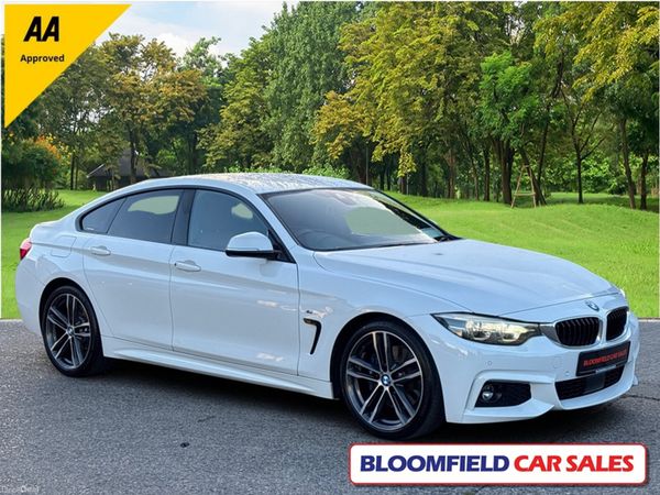 BMW 4-Series Coupe, Petrol, 2019, White
