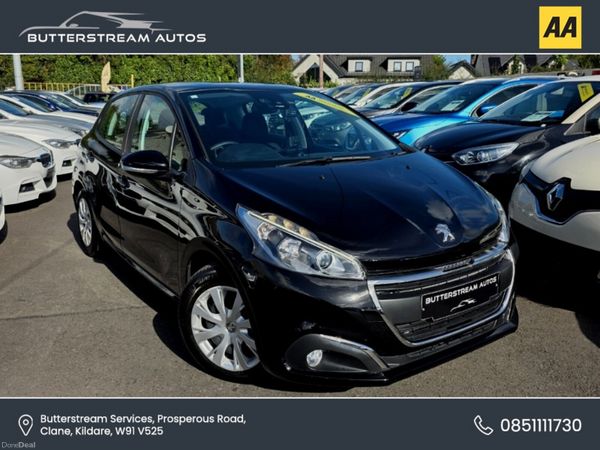 Peugeot 208 Hatchback, Petrol, 2016, Black