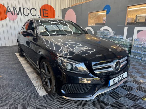 Mercedes-Benz C-Class Saloon, Petrol, 2018, Black