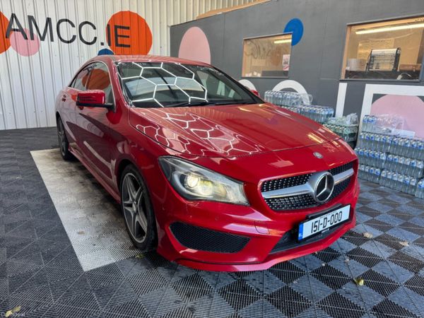 Mercedes-Benz CLA Saloon, Petrol, 2015, Red