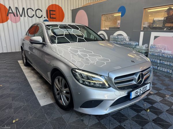 Mercedes-Benz C-Class Saloon, Petrol, 2019, Silver